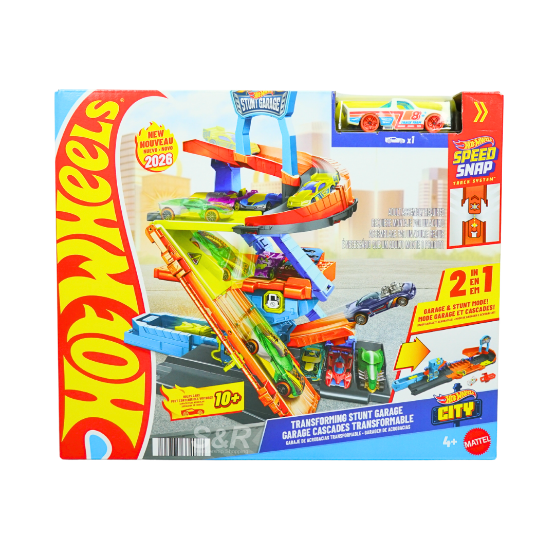 Hot Wheels City Transforming Stunt Garage